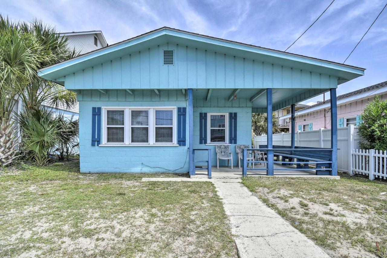 Bright Myrtle Beach Bungalow Steps To The Beach! 외부 사진