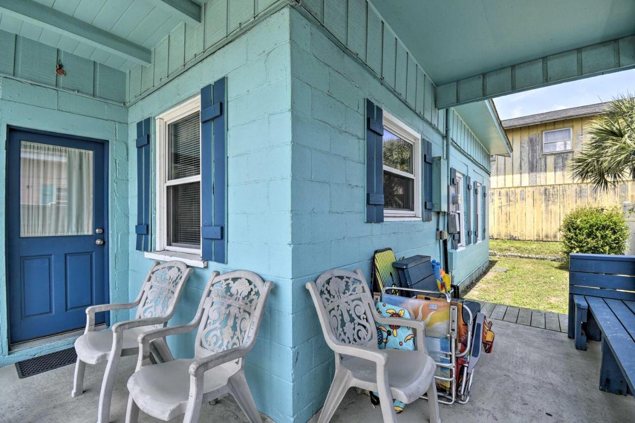Bright Myrtle Beach Bungalow Steps To The Beach! 외부 사진