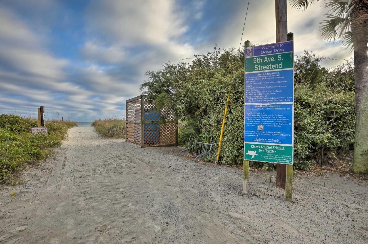 Bright Myrtle Beach Bungalow Steps To The Beach! 외부 사진
